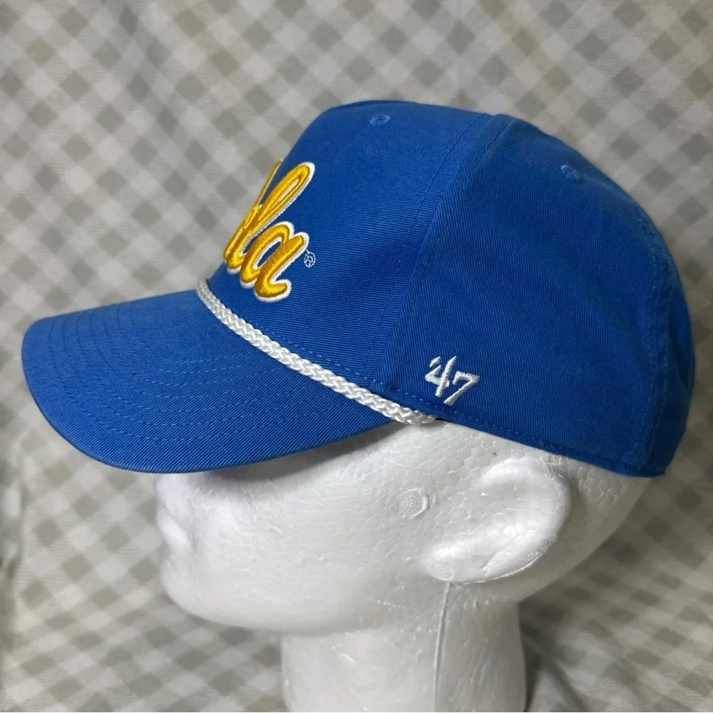 UCLA Bruins NCAA '47 Brand Blue MVP DP Script Adjustable Snapback Hat